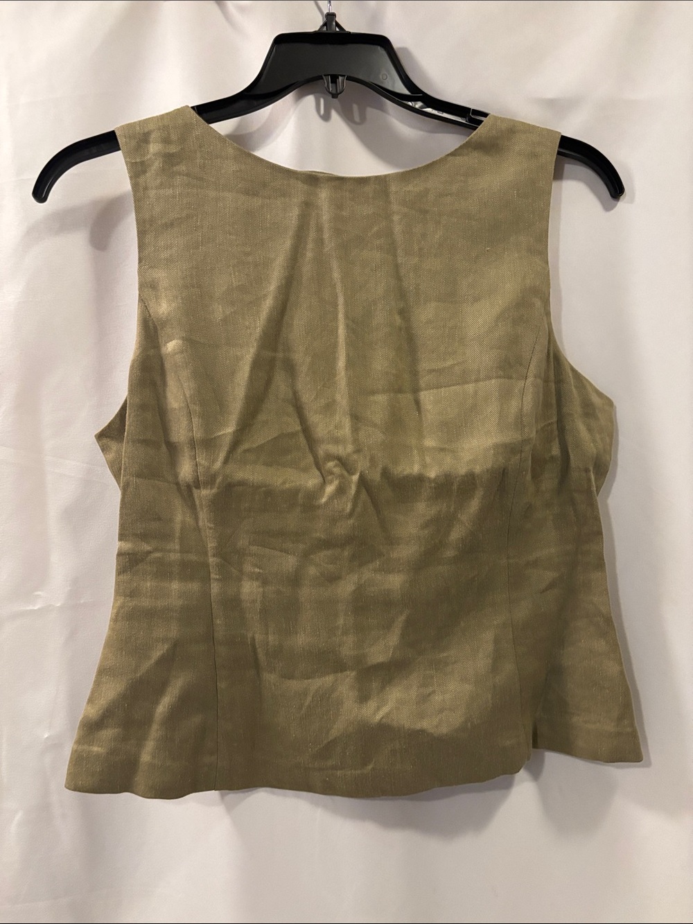 NWT Babaton Olive Sleeveless Top - size 10